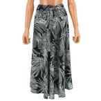 2WAY юбка One-piece banana leaf &amp;pa-m leaf черный × светло-серый 