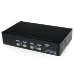 StarTech.com プロ仕様 4ポートシングルVGAディスプレイ対応USB接続KVMスイッチ / PCパソコンCPU切替器 4ポートUSBハブ内蔵 SV431USB