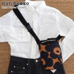  смартфон плечо Marimekko Neat Phone Pocket Unikko морской еж ko сумка на плечо Brown × темно-голубой 
