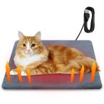 ペット用ホットカーペット usb ペットヒーター ホットマット 猫 犬 ハムスター ウサギ用 30×30CM 防寒 暖房器具 電気毛布 恒温