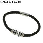 ポリス アクセサリー POLICE ブレスレット トラッカー TRUCKER メンズ シルバー ブラック 男性 誕生日 記念日 お祝い 贈り物 彼氏 夫 パパ 父 息子