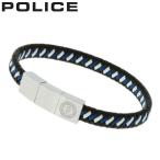 ポリス アクセサリー POLICE ブレスレット ツイスト TWIST メンズ ブルー ブラック 男性 誕生日 記念日 お祝い 贈り物 彼氏 夫 パパ 父 息子