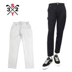 SY32 ゴルフ パンツ メンズ テーパード スリム 綿麻 吸水速乾 ストレッチ 防透け ロゴ SY32BYSWEETYEARS SYG-25S045 2025春夏 SALE セール