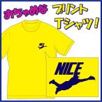 ナイスキャッチ(NICE) Ｔシャツ（野球編）　おちゃめＴシャツです。発送まで1週間前後かかります。送料無料！（メール便発送）
