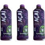  прохладный рейс органический асаи напиток 1.89L 3 шт. комплект samba zon