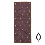 NOMADIXnoma Dick sPINEAPPLE TOWEL большой размер полотенце ананас рисунок йога серфинг фитнес кемпинг утилизация полиэстер 