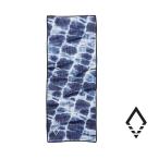 NOMADIX　ノマディックス  MINI TOWEL AGUA BLUE ミニタオル　フィットネス　ゴルフ　アウトドア　キャンプ　ヨガ　リサイクルポリエステル