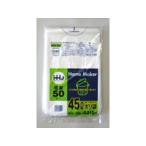 [50 листов ]45L ( экономичный ) полиэтиленовый пакет KH54 ( половина прозрачный ) HDPE 0.015mm HHJ для бизнеса мусорный пакет 50 листов входит 