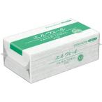 【10個・送料無料】エコダブル 中判 (200組/400枚) エルヴェール ペーパータオル エリエール 業務用 紙タオル 21001454 (地域限定 送料無料) 10個入