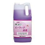 【2本】4L・ビーワーク ニイタカ 床用微生物製剤 業務用 厨房 床掃除用　4Ｌ×2本入