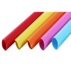 【130本×20箱】タピオカストロー(片先斜め) 5色アソート(裸 12×180mm) 包装なし シバセ工業 DAIYA STRAW タピオカ用(蓋突刺用) 【代引き不可】2600本入