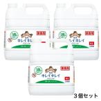 【3個・1ケース】キレイキレイ 4L 液体ハンドソープ 薬用 詰め替え ライオン 業務用 殺菌 消毒液　4L×3個入（地域限定 送料無料）