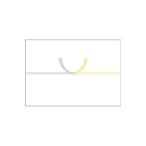 【メール便対応(4袋まで)】 タカ印 のし紙 <仏事用>黄水引 Ａ5判(山) 3-449 (100枚入)