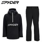 スノーウェア 上下セットスパイダー SPYDER シグナル SIGNAL + トラクション TRACTION (Black/Black) 中綿