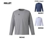 【在庫処分セール】ミレー MILLET INSECT BARRIER M LOGO TS LS M インセクト メンズ バリヤー ロゴ Tシャツ ロング スリーブ 長袖 MIV02068 24ss