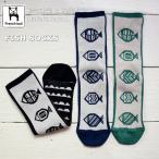 靴下 レディース ソックス フレンチブル No.11-25105 フィッシュソックス(3色) 【French Bull フレンチブル】【2025年春夏 魚柄と波をイメージ 日本製】