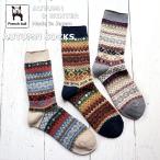 靴下 レディース ソックス French Bull フレンチブル No.11-25255 オータムソックス(3色) 【日本製 2025-26年秋冬 ノルディック フェアアイル 雪の結晶 落ち葉】