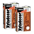 キシラデコール 各色 (4L×2缶セット) 注ぎ口(ベロ付き)【大阪ガスケミカル株式会社】油性 木部 保護塗料 ウッドデッキ 木 屋外 防腐 防虫 塗料