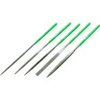 ＴＲＵＳＣＯ　ダイヤモンドヤスリ　精密用　５本組　セット　（GS5SET400）【トラスコ中山（株）】