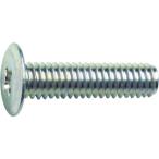 ＴＲＵＳＣＯ　超低頭小ねじ　三価クロメート　Ｍ４Ｘ３０　１０本入（TFSC0430）