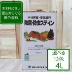 ナフタデコール【4L】防腐・防虫ステイン 木材保護塗料 ロックペイント