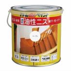 (ワケあり商品)(処分品超特価)アトムハウスペイント 油性ニス 0.7L メープル