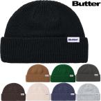 バターグッズ キャップ BUTTER GOODS WHARFIE BEANIE ニットキャップ ビーニー ニット帽 CAP ワッチキャップ 帽子 スケート