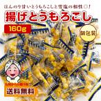 小袋おつまみ 揚げとうもろこし 約160g 塩味 小分け 訳あり お徳用 止まらない 小腹 お酒 つまみごと送料無料 個包装 とうもろこし 雪塩 うま塩味 サクサク