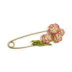 ブローチ おしゃれ　花　ピンク　レディース　PalnartPoc　パルナートポック　公式　ブラフシューペリア　プレゼント　ナデシコ　ブローチ