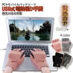 電熱 手袋 ニット 防寒 メンズ レデ�