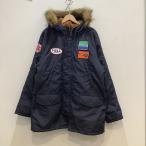 Supreme Supreme ×HYSTERIC GLAMOUR Hysteric Glamour 2017A/W N-3B Parka Parker жакет темно-синий M размер 501851