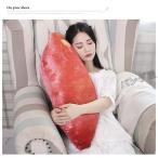 リアル ぬいぐるみ サツマイモ さつま芋 抱き枕 さつまいも 野菜 クッション おもちゃ かわいい ふわふわ 食店飾り 雑貨 80cm