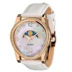 腕時計 エガルド Egard レディース PSG-BEA-WHT 'Passages Beauty LE' クリスタル ホワイト レザー 腕時計