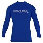 リップカール ファンアパレル Rip Curl フリーlite 長袖 Rashguard ロイヤル ブルー