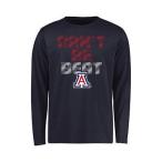 海外バイヤーおすすめ アメリカ USA カレッジ 全米 リーグ NCAA Arizona Wildcats ユース ネイビー  長袖 Tシャツ