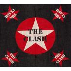 スカーフ・バンダナ サーパス Sourpuss The Clash レッド Star Logo バンドana ブラック Old School Punk Rock Music