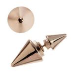 イヤリング ジャーニーコレクション Journee Collection Metal Peekaboo Cone Stud Earrings