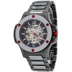腕時計 オニス Oniss ON660-111 メンズ Bold コレクション Tungsten See-Thru スケルトン オートマチック 腕時計