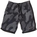 アスレチックアパレル ルカ RVCA VA スポーツ ボトムス ブラック プリント メンズ ミディアム Workout Leisure ボトムス