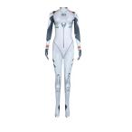 新世紀エヴァンゲリオン 風 全身タイツ EVA 綾波レイ 明日香 ロケットガールズ コスプレ 白s160