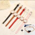 カジュアル 女の子 猫耳 キッズウォッチ ブレスレッド付き   ホワイトセット