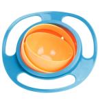  младенец Gyro миска 360 раз вращение возможность Kids baby сладости посуда plate зеленый 