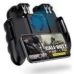  смартфон игра контроллер охлаждающий вентилятор установка контроллер 6 пальцев Fortnite four tona