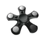 ショッピングハンドスピナー ハンドスピナー フィジェット Fidget 五枚羽 SLJG-A|ブラック