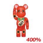 BE@RBRICK 招き猫 梅透明 400% ベアブリック (Bearbrick Maneki Neko 