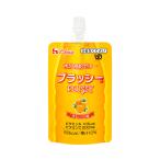 水分補給ゼリー プラッシー オレンジ味 120g 091132 ハウスギャバン │ 介護食 ゼリー飲料  区分4