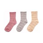 婦人ゴムなし柄すべり止めソックス