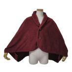  перо ткань накидка теплый . защищающий от холода [ ограниченное количество специальная цена ] длина накидка флис HA02-088 Heartfull одежда Fuji iI пожилые люди уход sinia салон надеты одежда перо тканый . верхняя одежда защищающий от холода 