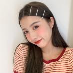 Yahoo! Yahoo!ショッピング(ヤフー ショッピング)ヘアピン シンプル ヘアアクセサリー おしゃれ ラインストーン ゴールド 髪飾り ライン 髪留め 結婚式 ブライダル ヘアアレンジ ビジュー