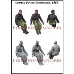 ★20%OFF★ エボリューション EM-35181 1/35 WWII 上空警戒を行うドイツ戦車兵(4)(1体)